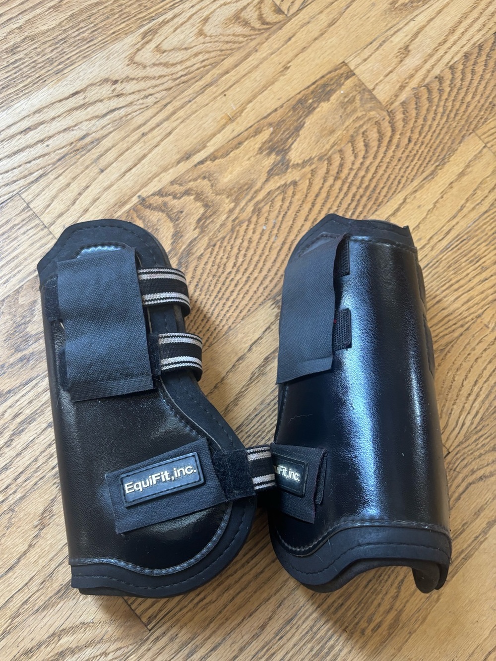 EquiFit Inc. Black Front Horse Tendon Boots